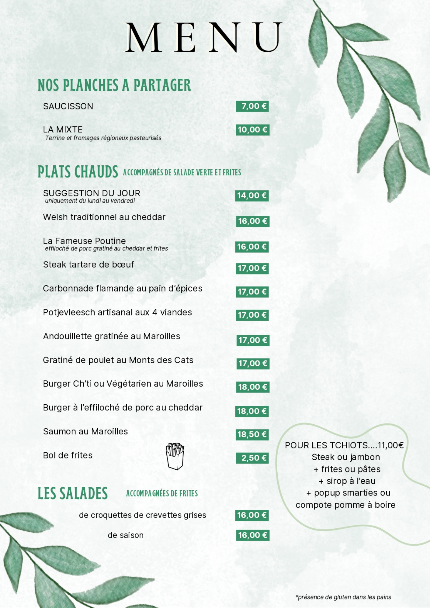 menu estaminet 2025 page 3