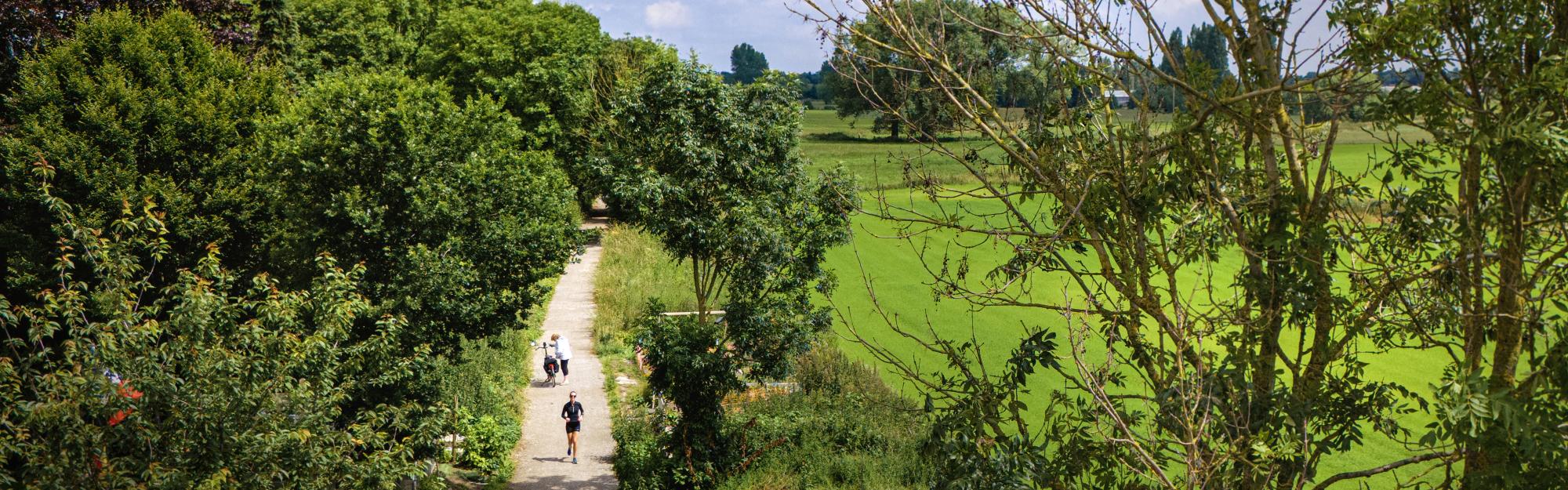 À vélo entre Lys et Ferrain à la découverte de la nature, du patrimoine et des paysages flamands