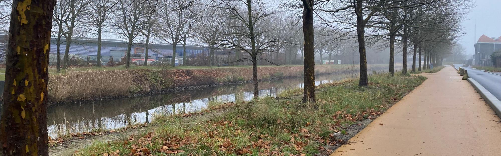 Le quai du Sartel à Roubaix : construction d’un nouvel axe de voie verte