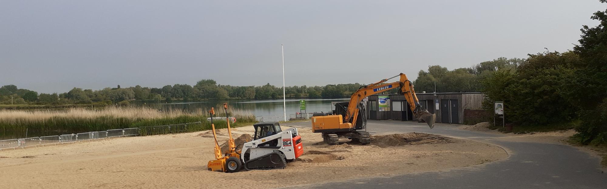 Baignade aux Prés du Hem d’Armentières : une piscine éphémère pour cet été