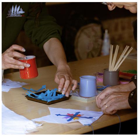 pause familiale en atelier