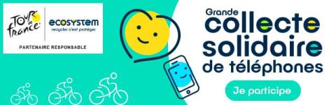 Faites un geste environnemental et solidaire en participant à notre Grande Collecte Solidaire de téléphones