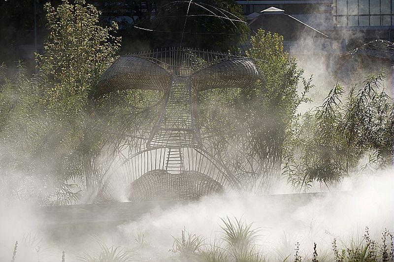 Jardin des géants eau