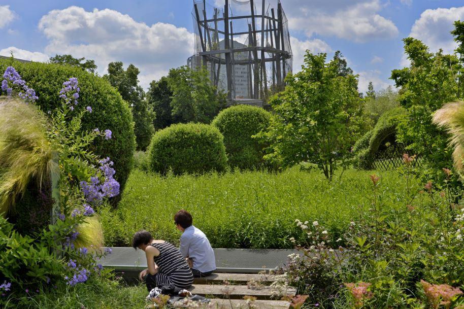 Jardin des géants eau