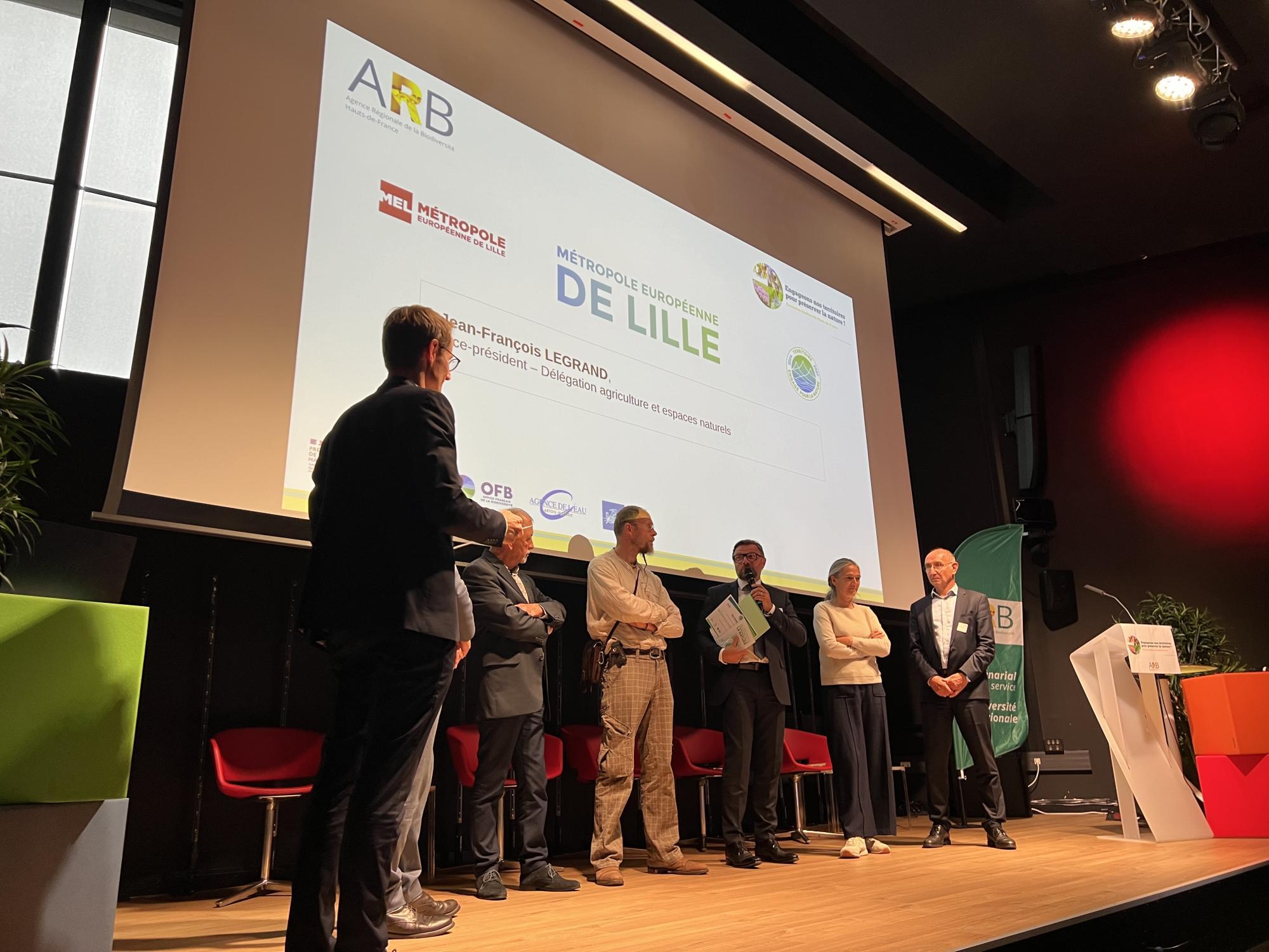 La MEL reçoit le label Territoires engagé pour la Nature" le 24 octobre à Villeneuve d'Ascq