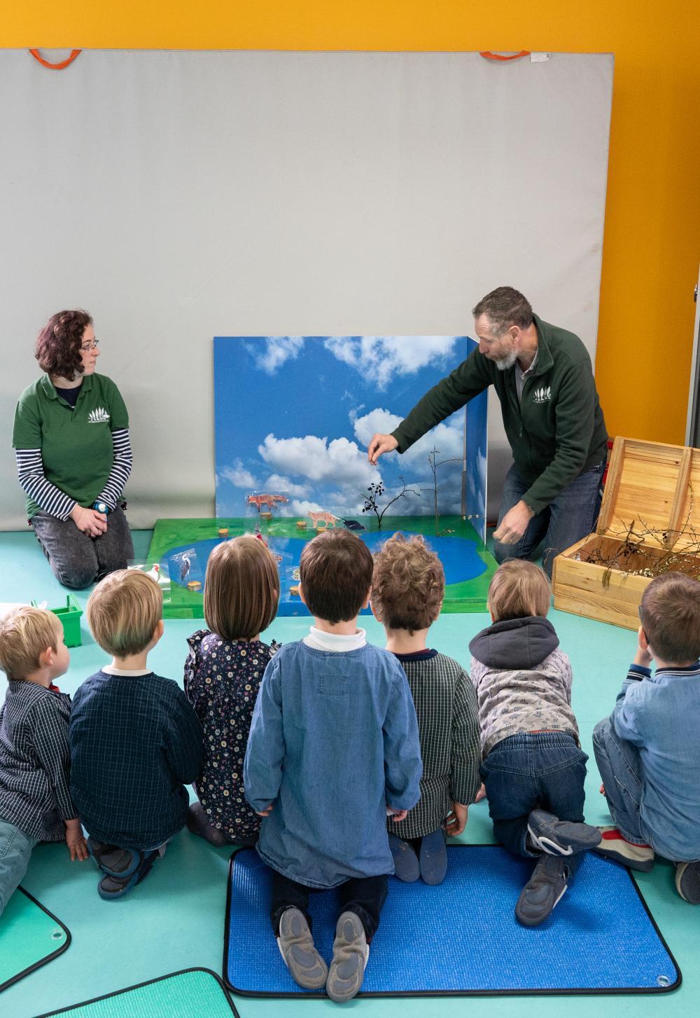 Animation sur les zones humides dans les écoles