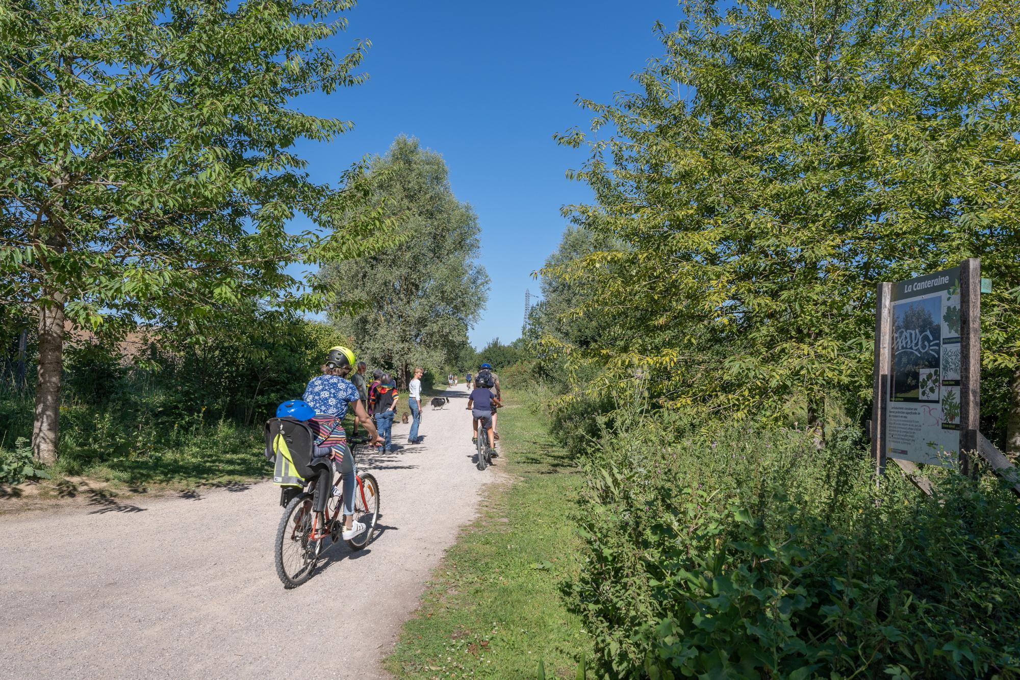 La Canteraine à vélo